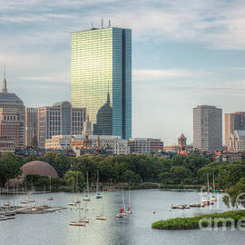 Boston Skyline I by Clarence Holmes