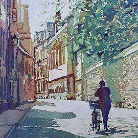 Brasenose Lane by Jenny Armitage