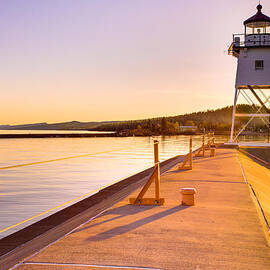 Breakwater Lights Redux by Adam Mateo Fierro
