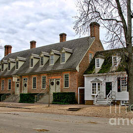 Brick House Tavern in Williamsburg by Olivier Le Queinec