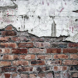 Brick Wall Abstract by Georgia Clare