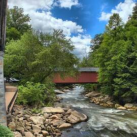 Bridging Slippery Rock Creek by Adam Jewell