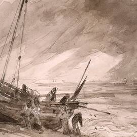 Brighton Coastal Scene, C.1828 by John Constable