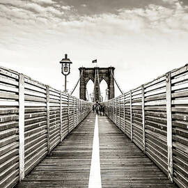Brooklyn Bridge New York by Ferrantraite