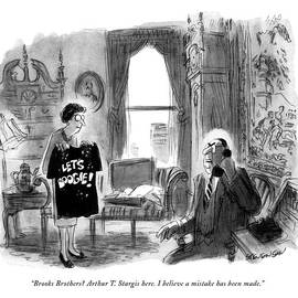 Brooks Brothers? Arthur T. Stargis Here by James Stevenson