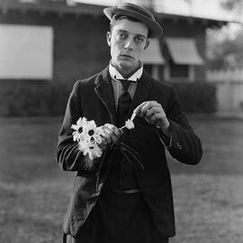 Buster Keaton Portrait by Georgia Clare