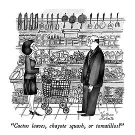 Cactus Leaves by Victoria Roberts