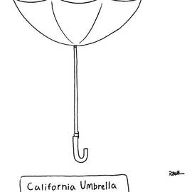 California Umbrella. An Umbrella With An Inverted by Julian Rowe