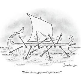 Calm Down Guys by David Borchart