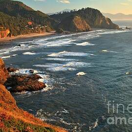 Cape Meares Glows by Adam Jewell