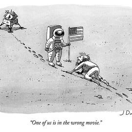 One of us is in the wrong movie by Joe Dator