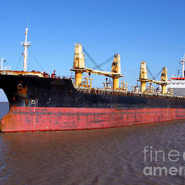 Cargo Ship by Olivier Le Queinec