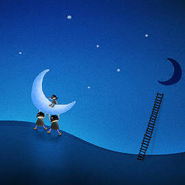 Carry the Moon by Gianfranco Weiss