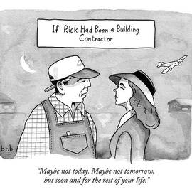 Casablanca Parody.  If Rick Was A Building by Bob Eckstein