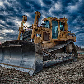 Cat Bulldozer by Mike Burgquist