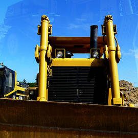 Cat Dreams or Bull Dozer by Richard Reeve