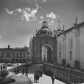 Cathedral In Plaza Mayor by Horst P. Horst