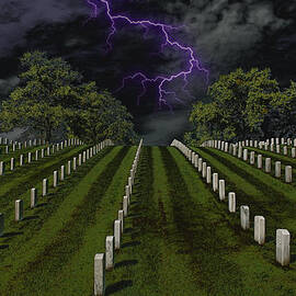 Cemetery Spook by Bill and Linda Tiepelman