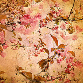 Cherry Blossom Tapestry by Jessica Jenney