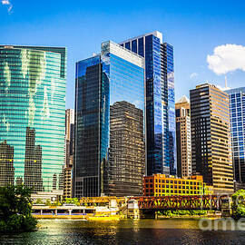 Chicago City Skyline by Paul Velgos