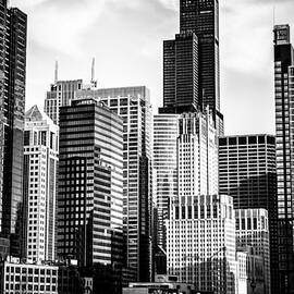 Chicago High Resolution Picture in Black and White by Paul Velgos