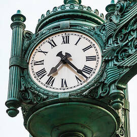 Chicago Macy's Marshall Field's Clock by Paul Velgos