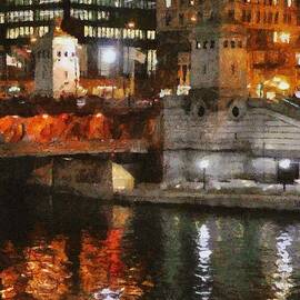 Chicago River at Michigan Avenue by Jeffrey Kolker