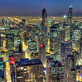 Chicago Skyline by Carl Larson Photography