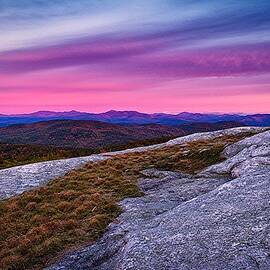 Chocorua Alpenglow Foss Mountain Eaton NH by Jeff Sinon