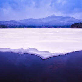 Chocorua Reflected In Ice And Snow by Jeff Sinon
