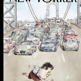 Playing in Traffic by Barry Blitt
