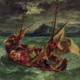 Christ on the Sea of Galilee by Delacroix