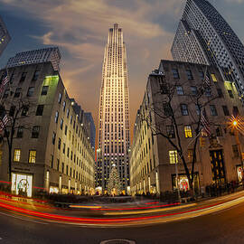 Christmas At Rockefeller Center by Susan Candelario
