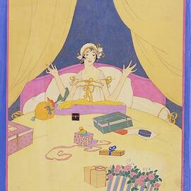 Christmas Gifts Number Of Vogue Illustration by Robert McQuinn