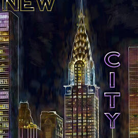 Chrysler Building New York City NYC by Susan Candelario