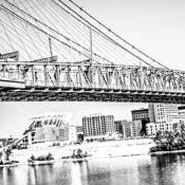 Cincinnati Bridge Retro Panorama Photo by Paul Velgos