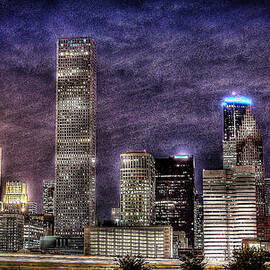 CIty of Houston Skyline by David Morefield