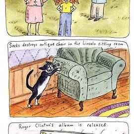 Clinton's Ides Of April by Roz Chast