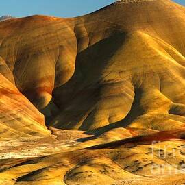 Close Up Of The Painted Hills by Adam Jewell