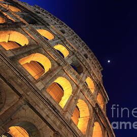 Colosseum at Night by Stefano Senise