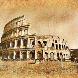 Colosseum Grunge by Stefano Senise