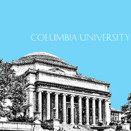 Columbia University - Sky Blue by DB Artist