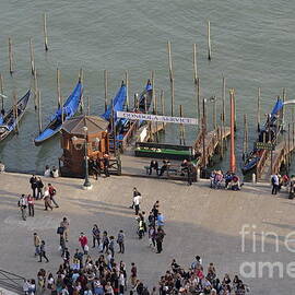 Columns of San Marco left and San Teodoro by Sami Sarkis Photography