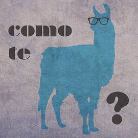 Como Te Llamas Humor Pun Poster Art by Design Turnpike