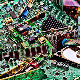 Computer Parts by Olivier Le Queinec