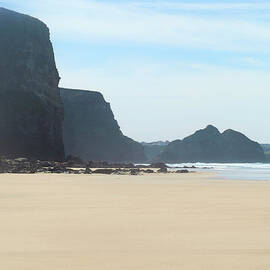 Cornish Beach On Atlantic Coastline by Dougal Waters