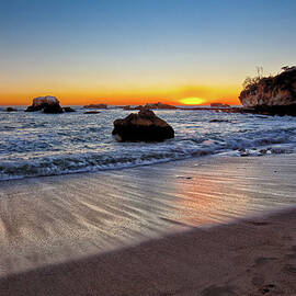 Cove At Shell Beach by Mimi Ditchie Photography