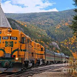 Crawford Notch Train Depot by Adam Jewell