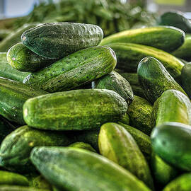 Cucumbers by David Morefield