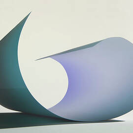 Curved Sheet Of Paper by Paul Taylor